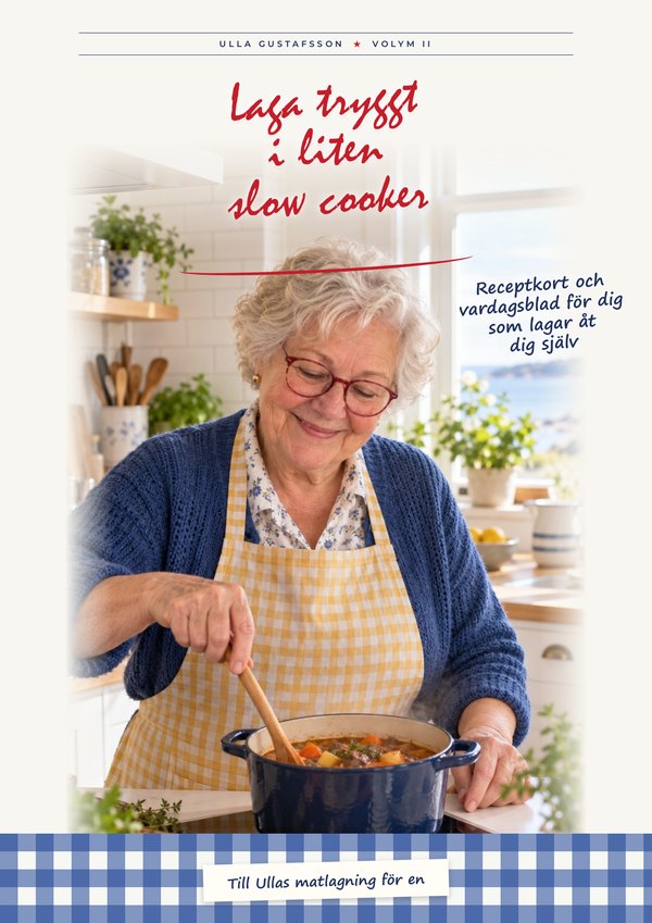 Laga tryggt i liten slow cooker omslag